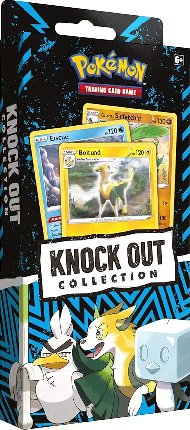 Paninicarder - Pokemon TCG: Knock Out Collection (Boltund, Eiscue, & Galarian Sirfetch'd)
