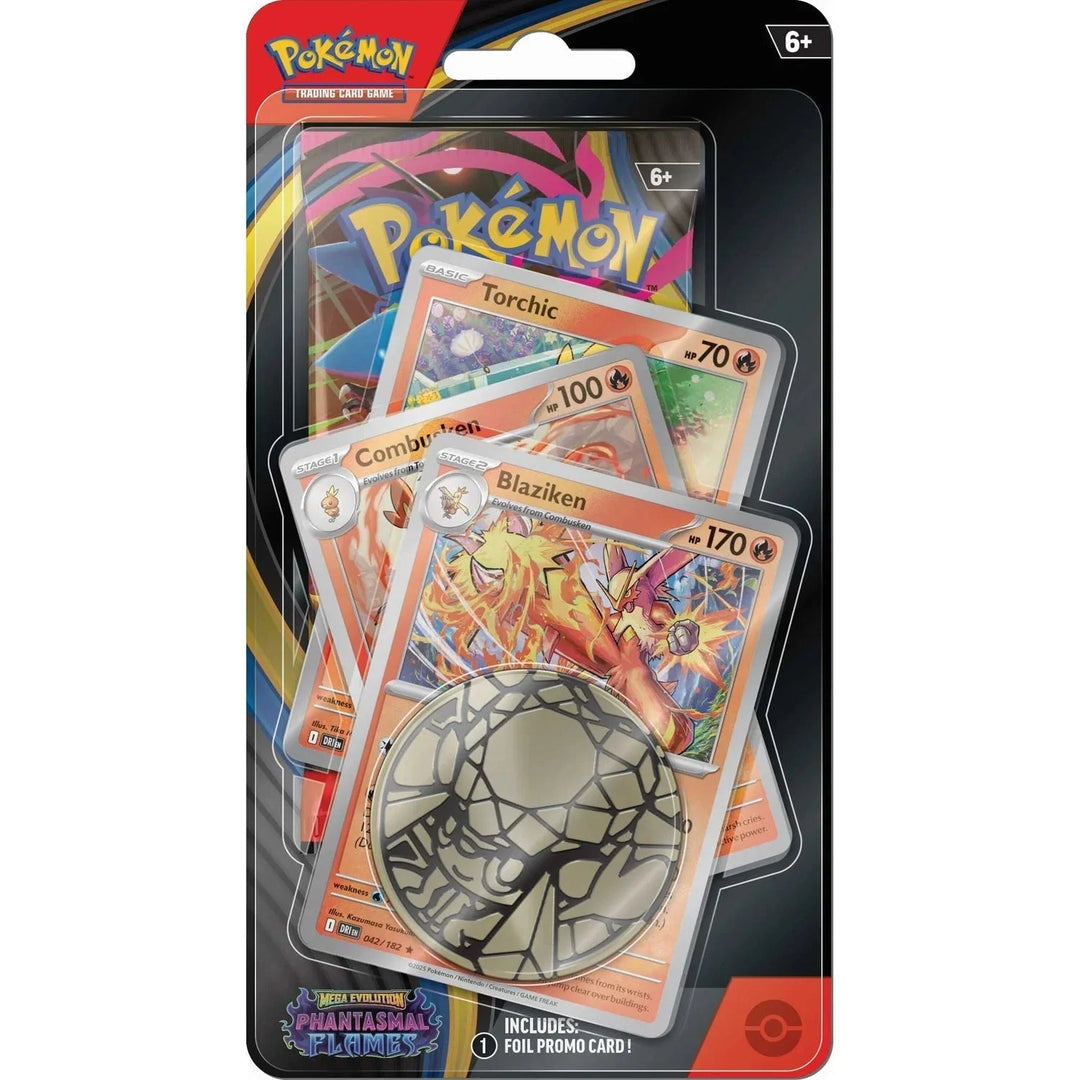 Paninicarder - Pokemon TCG: Mega Evolution 2 - Phantasmal Flames Blaziken Premium Checklane