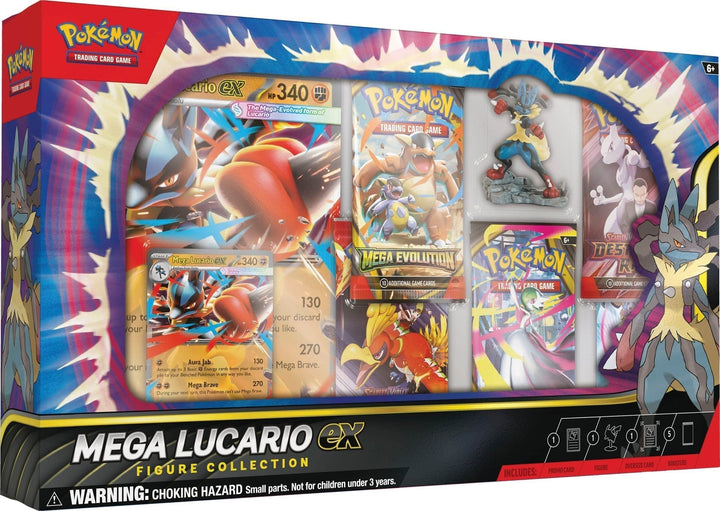 Paninicarder - Pokemon TCG: Mega Lucario ex Figure Collection