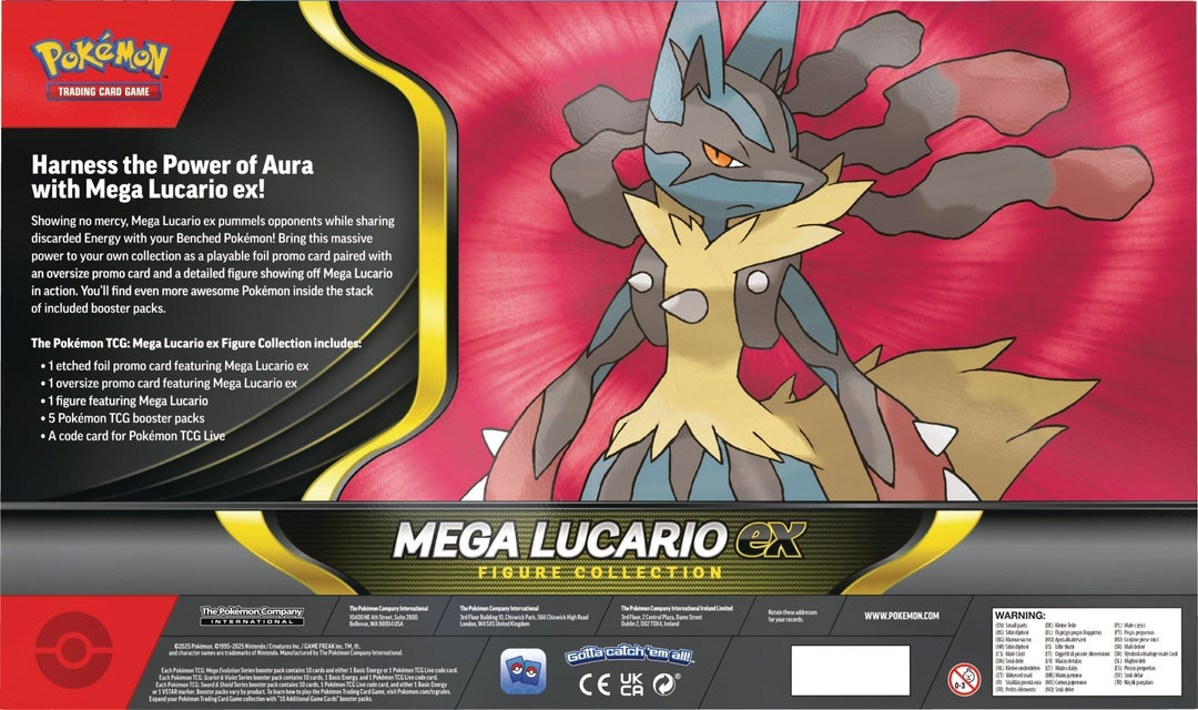Paninicarder - Pokemon TCG: Mega Lucario ex Figure Collection