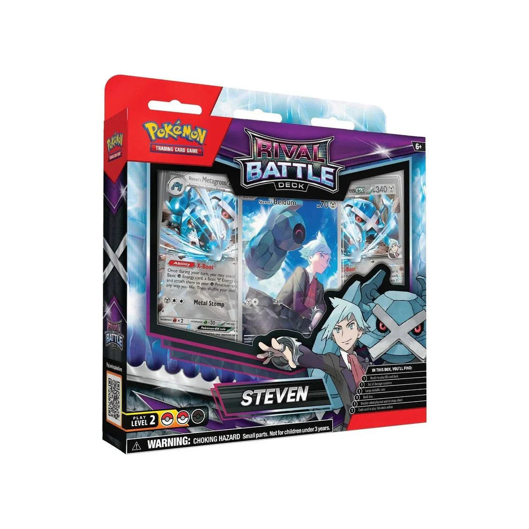 Paninicarder - Pokemon TCG: Rival Battle Decks - Steven