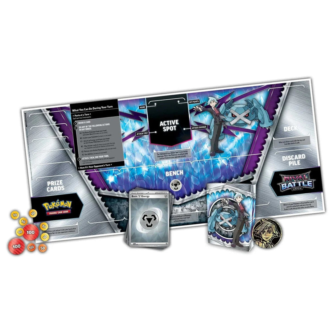 Paninicarder - Pokemon TCG: Rival Battle Decks - Steven