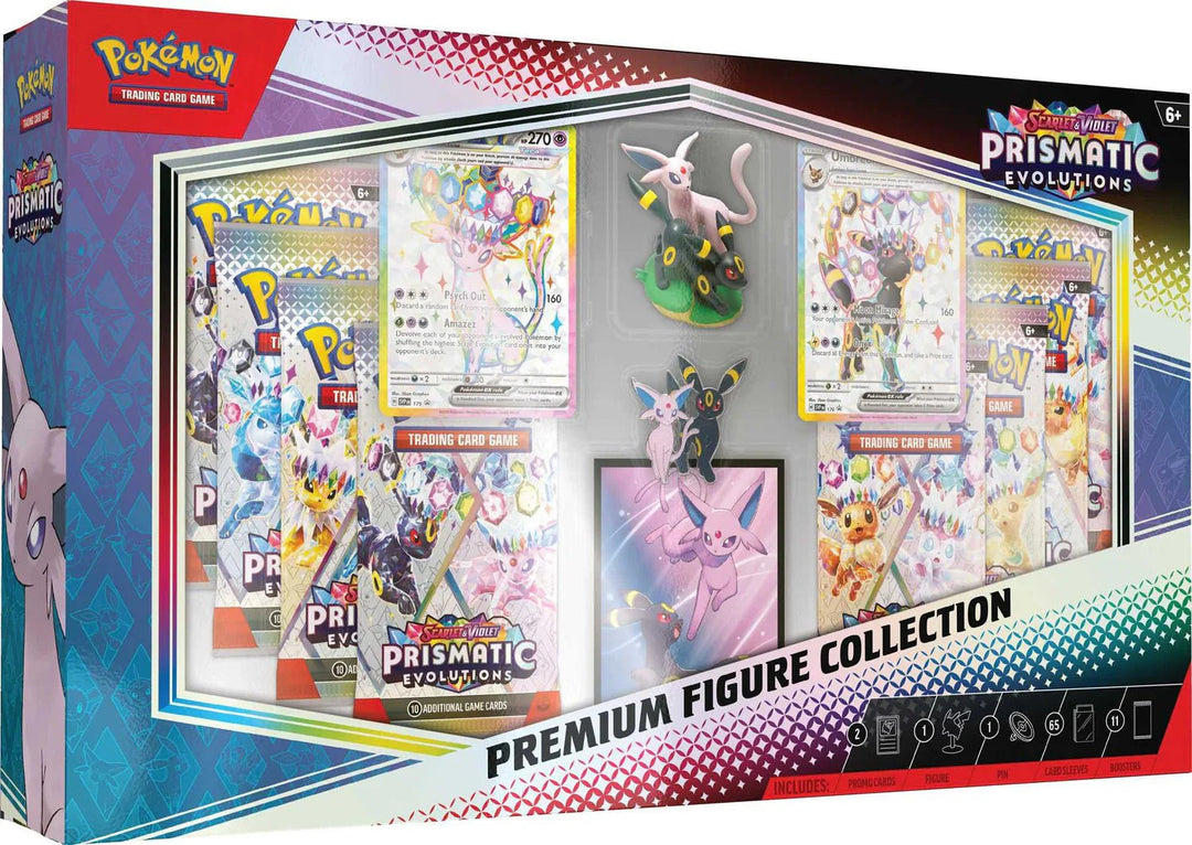 Paninicarder - Pokemon TCG: Scarlet & Violet 8.5 Prismatic Evolutions - Premium Figure Collection