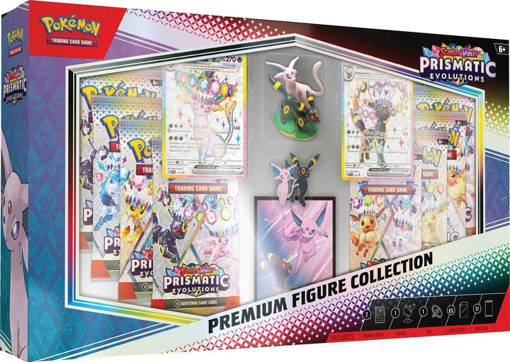 Paninicarder - Pokemon TCG: Scarlet & Violet 8.5 Prismatic Evolutions - Premium Figure Collection