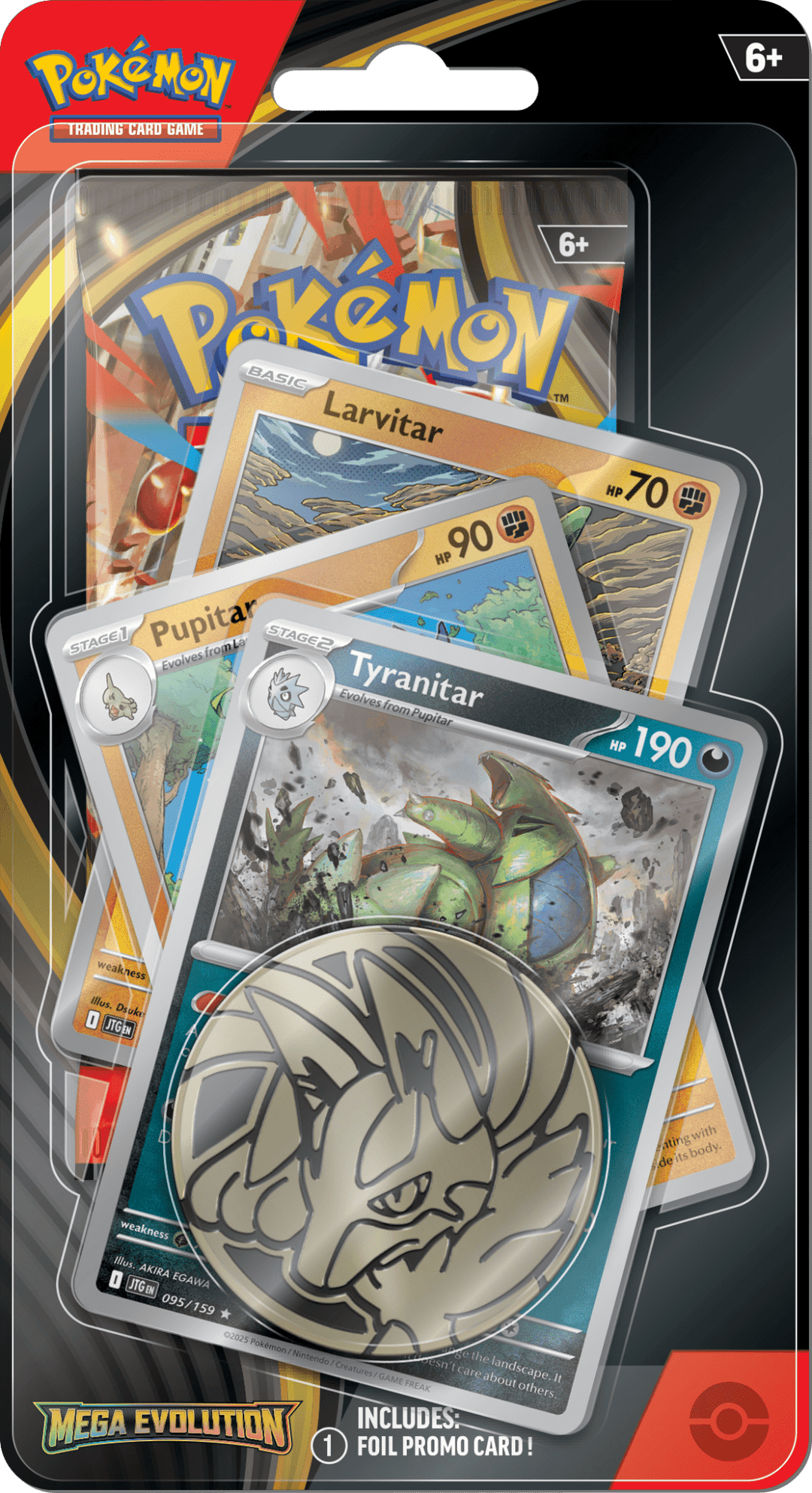 Paninicarder - Pokemon TCG: Mega Evolution Base Set - Tyranitar Premium Checklane