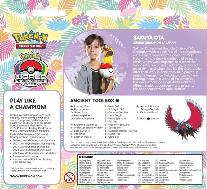 Paninicarder - Pokemon TCG: 2024 World Championships Deck - Sakuya Ota