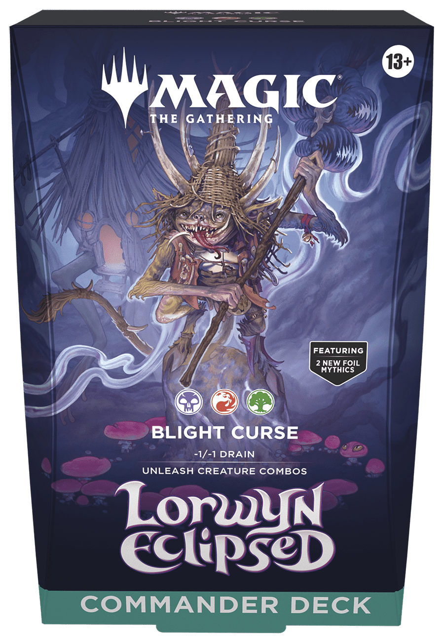 Paninicarder - Magic: The Gathering - Lorwyn Eclipsed Commander Deck - Blight Curse
