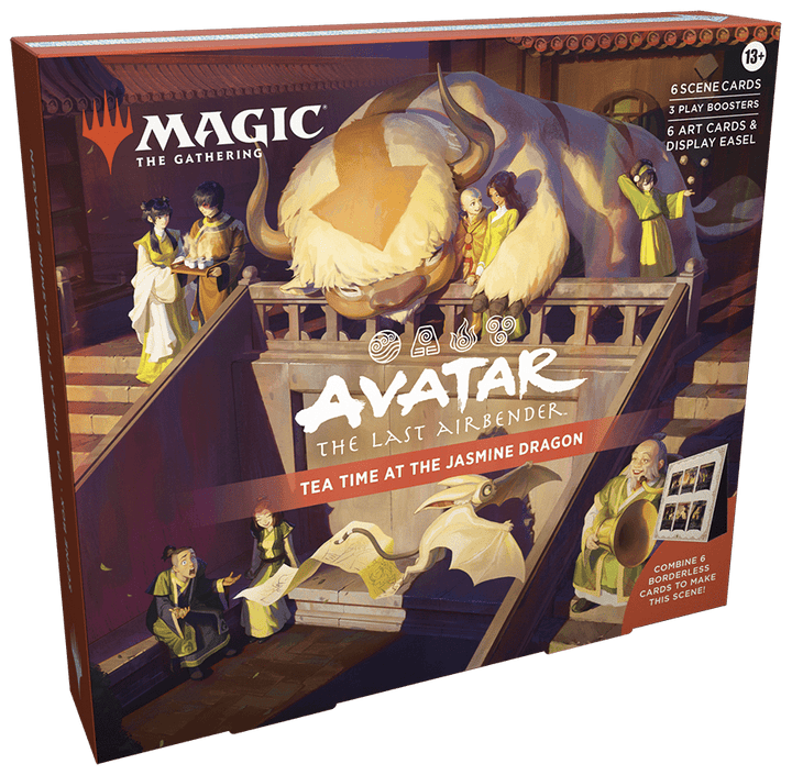Paninicarder - Magic: the Gathering - Avatar: The Last Airbender Scene Box - Tea Time at the Jasmine Dragon