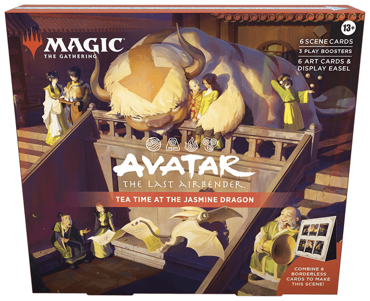 Paninicarder - Magic: the Gathering - Avatar: The Last Airbender Scene Box - Tea Time at the Jasmine Dragon