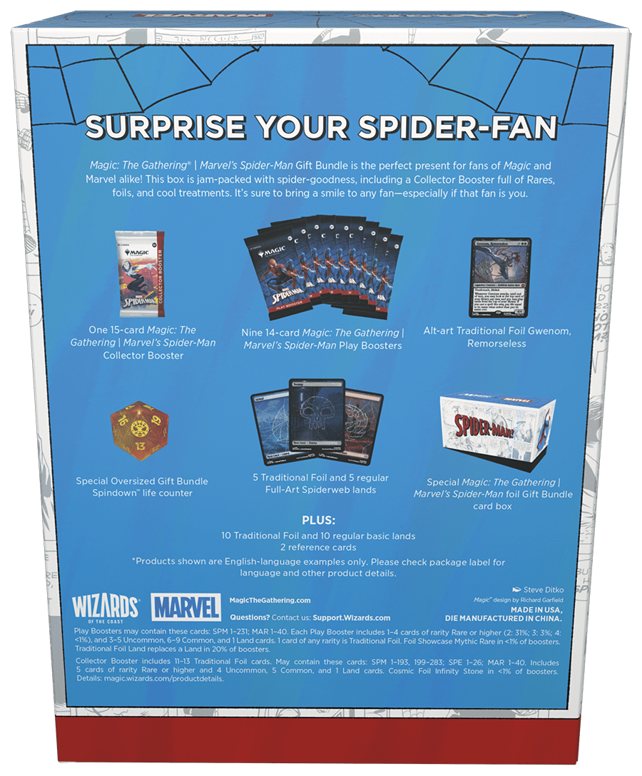 Paninicarder - Magic The Gathering: Marvel Spider-Man - Gift Bundle