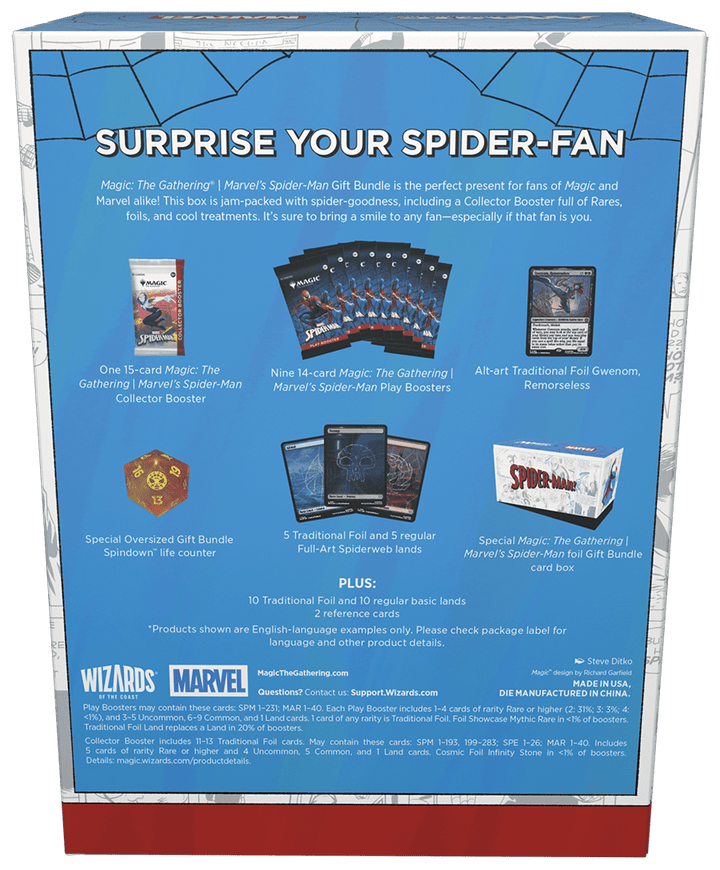 Paninicarder - Magic The Gathering: Marvel Spider-Man - Gift Bundle