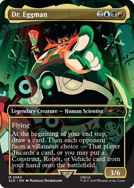 Paninicarder - Magic: The Gathering - Sonic The Hedgehog: Friends & Foes Secret Lair Drop (Non-Foil)