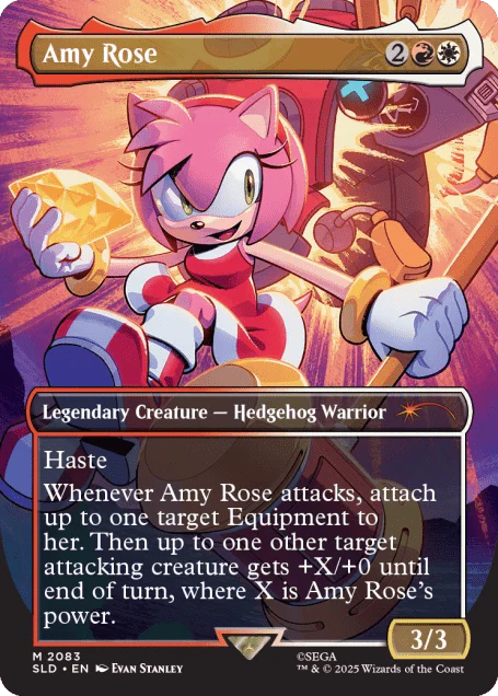Paninicarder - Magic: The Gathering - Sonic The Hedgehog: Friends & Foes Secret Lair Drop (Non-Foil)
